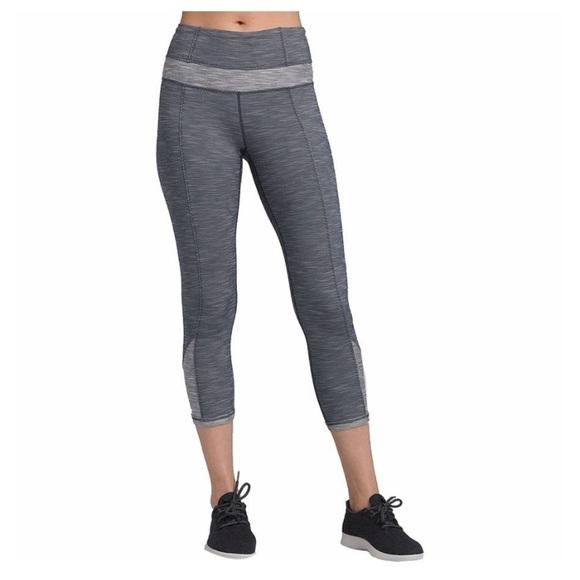 [Prana] Gray Ember Crop Leggings - Picture 4 of 6